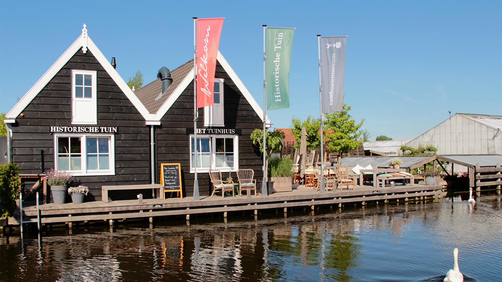 Bezoek tuinbouwmuseum de Historische Tuin Aalsmeer en het Tuinhuis